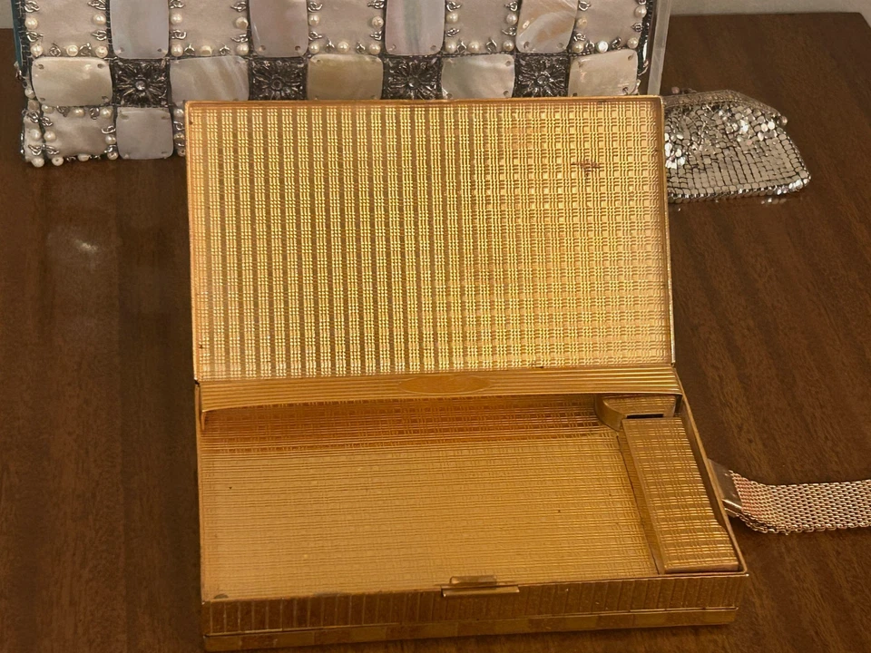 LOTE DE 5 ACESSÓRIOS FEMININOS VINTAGE: PULSEIRA EVANS, RELÓGIO BULOVA DE OURO PREENCHIDO... - Imagem 3 de 4