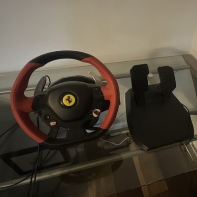 Thrustmaster Ferrari Racing Wheel and Pedals Set Wired Video Game Controller
