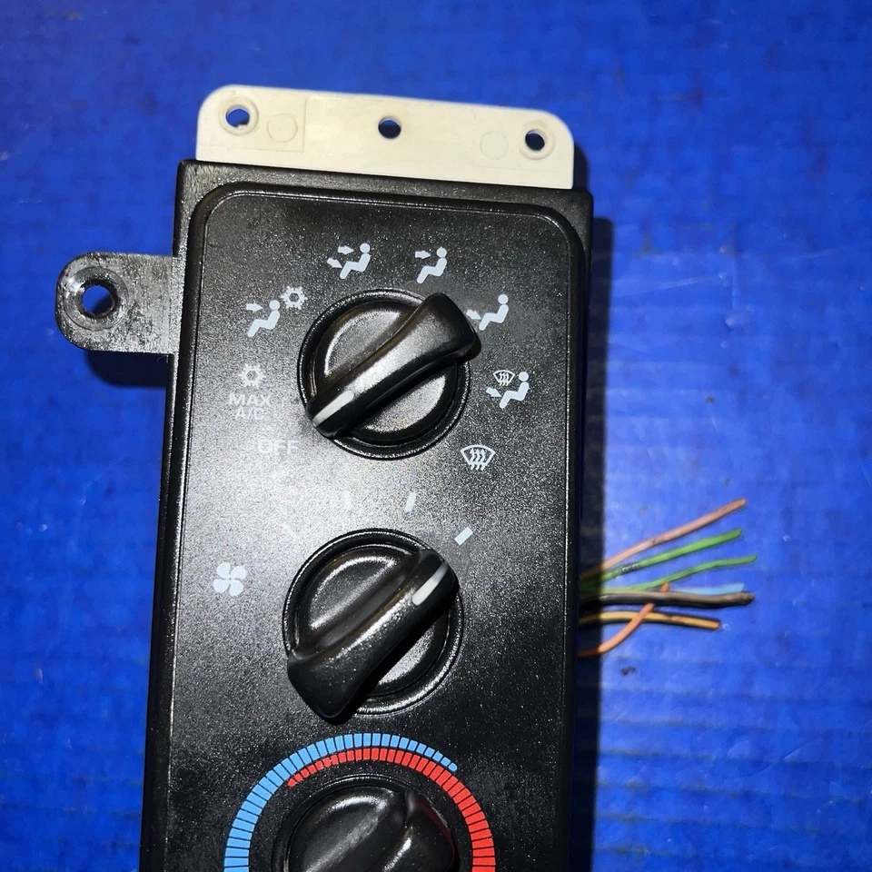 Dodge Ram 1500 2500 1998-2001 calefacción aire acondicionado temperatura climatización interruptor Foto 3 de 4