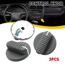3X AC Control Knobs Heater Fan Car Air Part Condition for 1998-2005 CHEVY GMC US