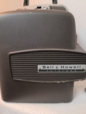 Tested.Bell Howell AutoLoad 346A Super 8 Desktop Projector Portable Brown/Gray