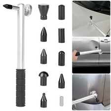 Car Paintless Dent Repair Hammer Tool W Rubber Heads For Auto Body Hail Removal Car Paintless Dent Repair Hammer Tool W Rubber Heads For Auto Body Hail Removal