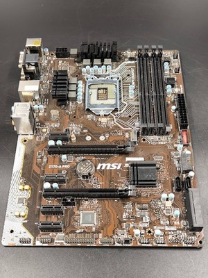 MSI Z170-A Pro Motherboard Used Working