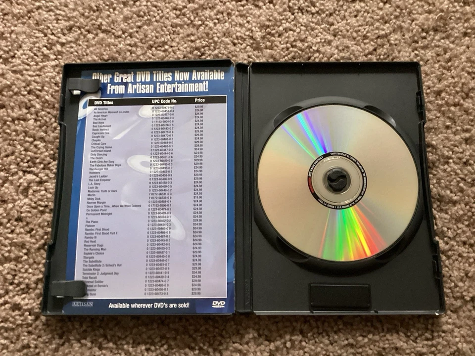 Basic Instinct (DVD, 1992, Widescreen)   Michael Douglas   Sharon Stone - Image 3 of 4