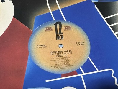 GENUINE PARTS 12'' DID IT FEEL LIKE LOVE