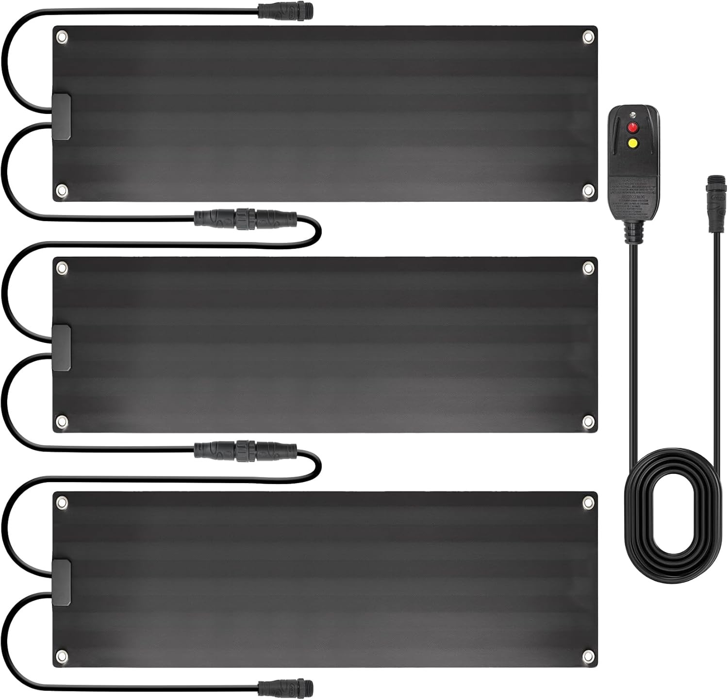 Graphene Snow Melting Mats for Stairs,Non-Slip Rubber Heated Walkway Mat