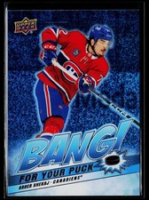 2024-25 Upper Deck #BP-23 Arber Xhekaj Bang! For Your Puck Speckled