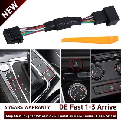Für VW Golf 7 7.5 Passat B8 Auto Stop Start Motor System Kabel Eliminator Plug