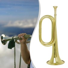 Blowing Bugle 12.8 in Portable Musical Instrument for Beginner Show Exercise