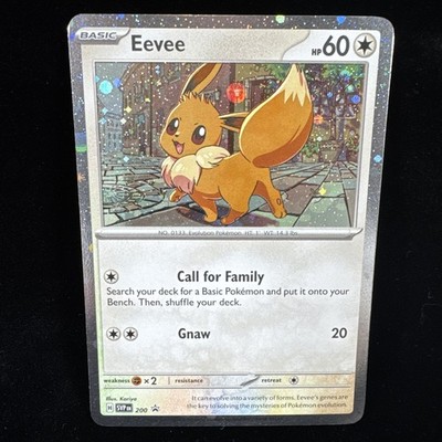 Eevee - 200 (Cosmos Holo) Promo SV: Scarlet & Violet Promo Cards SVP 200 NM