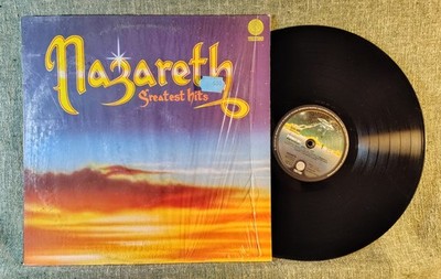 NAZARETH    GREATEST HITS Vinyl LP VERTIGO Shrink Netherlands Record Album EX