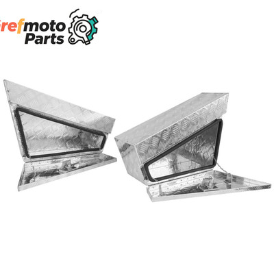 Pair Aluminium Toolbox Under Tray Under Body Ute Truck Tool Box 30''x10''x17''