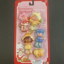 Strawberry Shortcake Vintage Inspired 5 Large Slow Rise Puffy Stickers