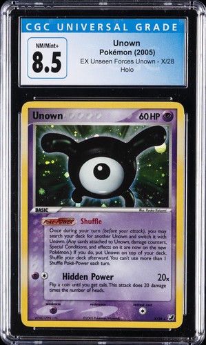 Unown graded CGC 8.5 for sale on eBay
