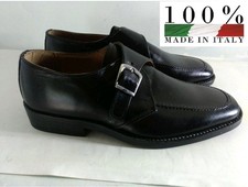 World Francesina Stile Fabi Derby Scarpa Uomo  Nero MADE IN ITALY N°41 - 44-45