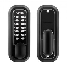 Mechanical Keyless Entry Door Lock, 2.0 Code Upgrade, 4-7 Digits Code, Singl...