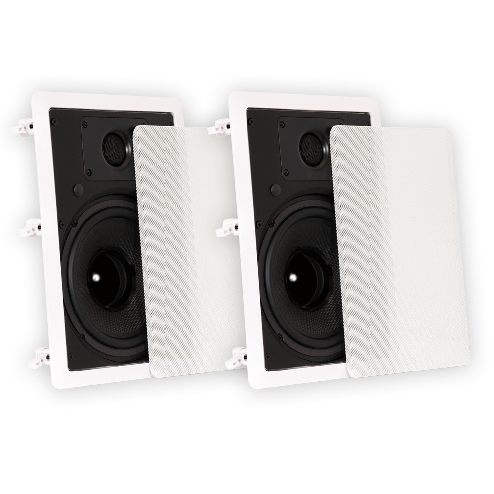 Theater Solutions TS80W Flush Mount Speakers with 8" Woofers