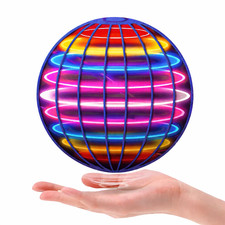 Flying Orb Ball 2026 Upgrade - Hover Boomerang Toy with 6 Light Effects
