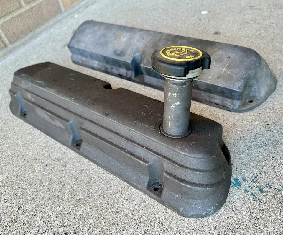 Оригинальные алюминиевые крышки клапанов для двигателя 5.0 1986-1993 Ford Mustang GT LX 302 V8 LH RH - Изображение 4 из 4