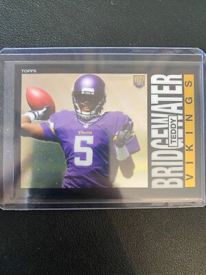 2014 Topps Chrome Teddy Bridgewater ''Topps 1985'' RC Rookie Karte #6