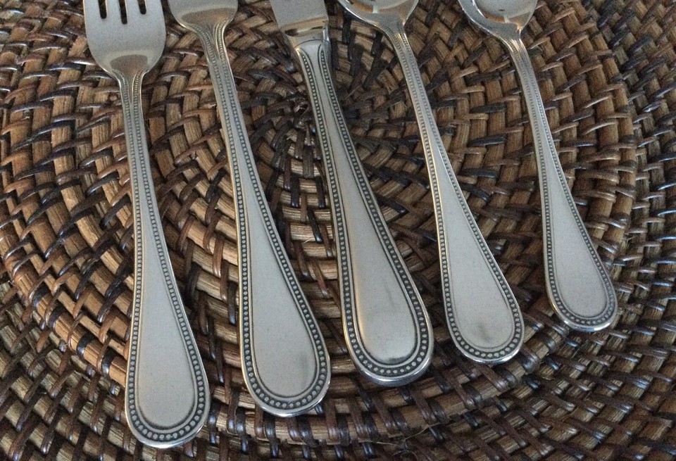 Towle Beaded Antique Stainless Steel Flatware – YOUR CHOICE Of Individual Pieces – Made In Germany