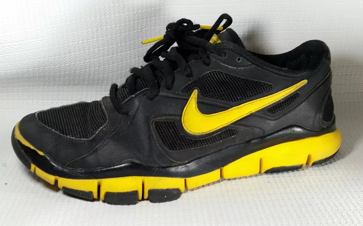 Nike Livestrong Free TR2 LAF Running Shoe Men 7.5 M Yellow Sneakers Black | eBay