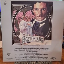 THE BOSTONIANS WESTRON Christopher Reeve 2 DISC EXTENDED PLAY LASERDISC