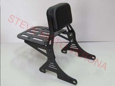 Schienalino Sportster con Portapacchi Nero per HARLEY DAVIDSON XL 883 e 1200