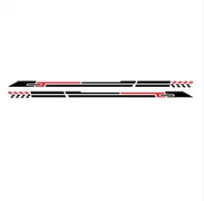 Car Body Side Graphics Decal Vinyl Film Racing Long Stripe Stickers Decoration