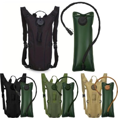 3L Cycling Bicycle Bike Hiking Water Bladder Bag Hydration Backpack Pack Outdoor