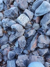 Obsidian for knapping, or slabbing 14 LB Lot, Rough, all Natural