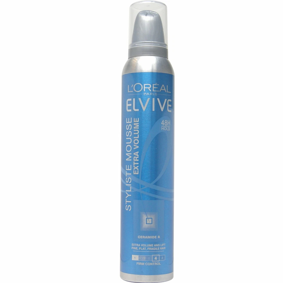 L'Oreal Elvive Styliste Mousse Extra Volume Firm Control 200ml
