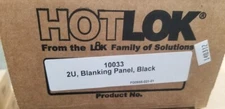 HOTLOK 10033 2U Blanking Panel Lot of 5 NEW!