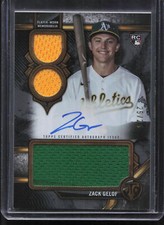 2024 Triple Threads #RAR-ZG Zack Gelof Triple Jersey Auto #/25 Onyx RG43
