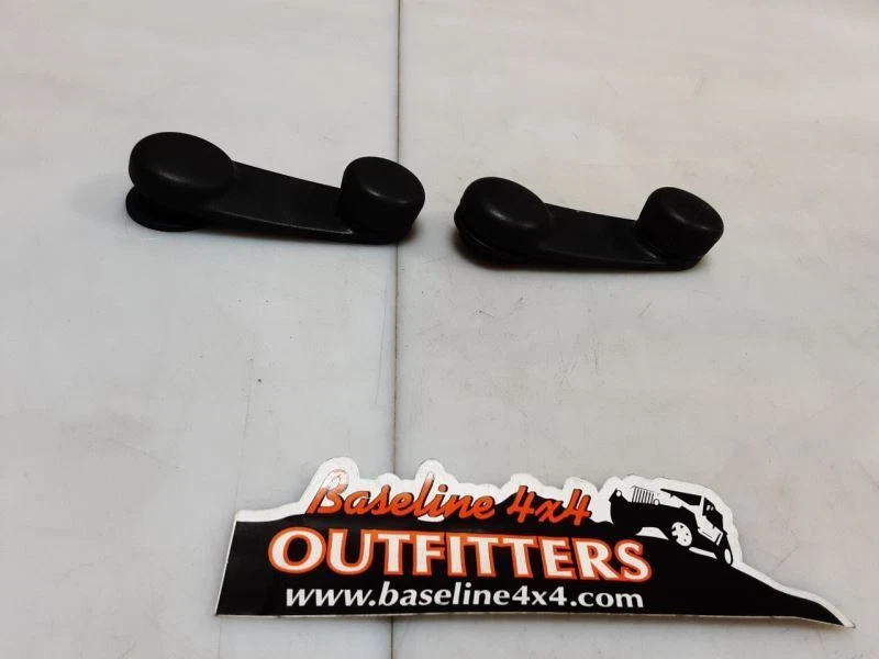 Par de manivela de ventana Jeep TJ Wrangler 1999 2000 2001 2002 2003 2004 2005 2006 51936 Foto 4 de 4