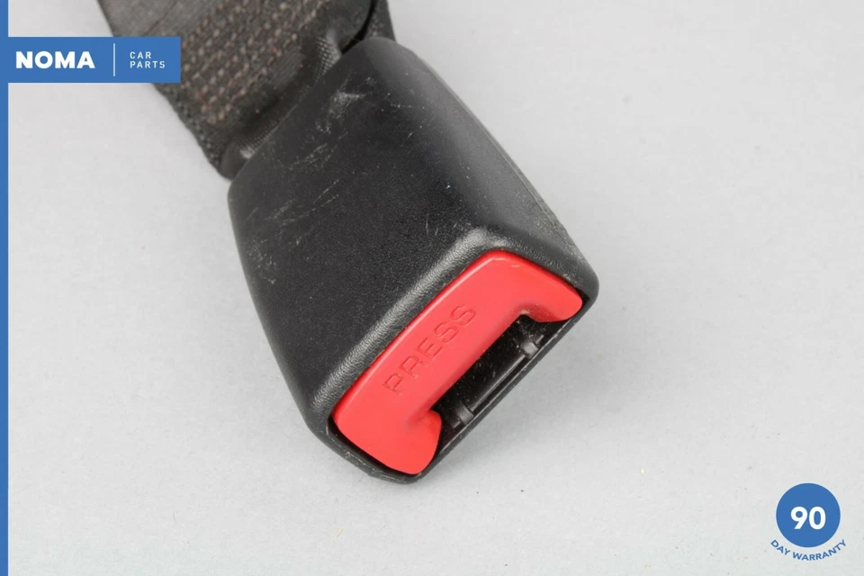 01-03 Lexus LS430 XF30 Cinturón de seguridad trasero izquierdo lado del conductor Hebilla Borde Negro OEM Foto 4 de 4