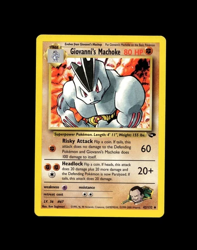 Pokémon Cards Gym Challenge & Gym Heroes: Choose Your Card! LP/NM WOTC Holo