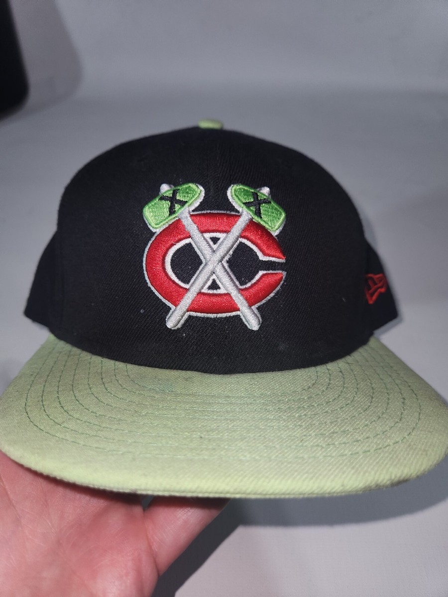 chicago blackhawks new era fitted hat 7 1/2 | eBay
