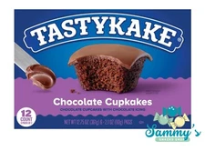 Tastykake Chocolate Cupcakes Box