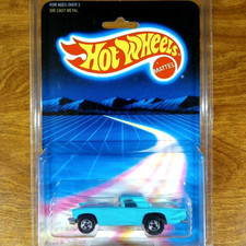 Vintage Hot Wheels 57 T-bird Turquoise Bw Blackwall Hk Hong Kong 1986 Ford