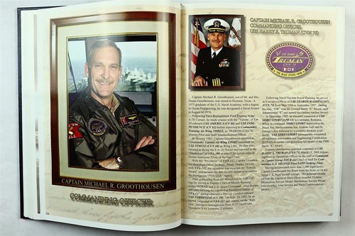 USS Harry S. Truman (CVN-75) 2003 Mittelmeereinsatz Kreuzfahrtbuch - Bild 3 von 12
