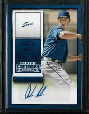 2016 Panini Baseball Contenders Signature Andrew Faulkner Rangers