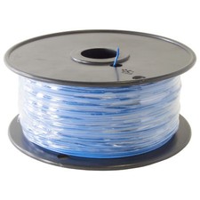 1000 Foot, 22 Gauge Stranded Hook Up Wire - Blue