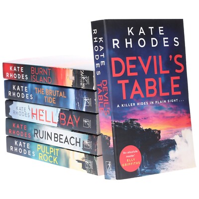 Isles of Scilly Mysteries von Kate Rhodes 6 Bücher Sammlung Set - Fiktion - PB