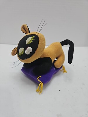 Vintage Dakin Dream Pets Snoozie Suzie #12 Siamese Cat on Pillow Plush