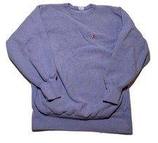 VTG 90s Champion Reverse Weave Lilac Sweatshirt Size XL M2