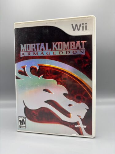 * Mortal Kombat: Armageddon (Nintendo Wii) Complete CIB Tested & Working