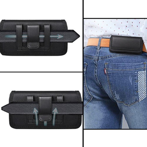 Handy Hülle Gürteltasche Smartphone Schutz Tasche Universal Horizontal XXL XL L - Bild 15 von 18