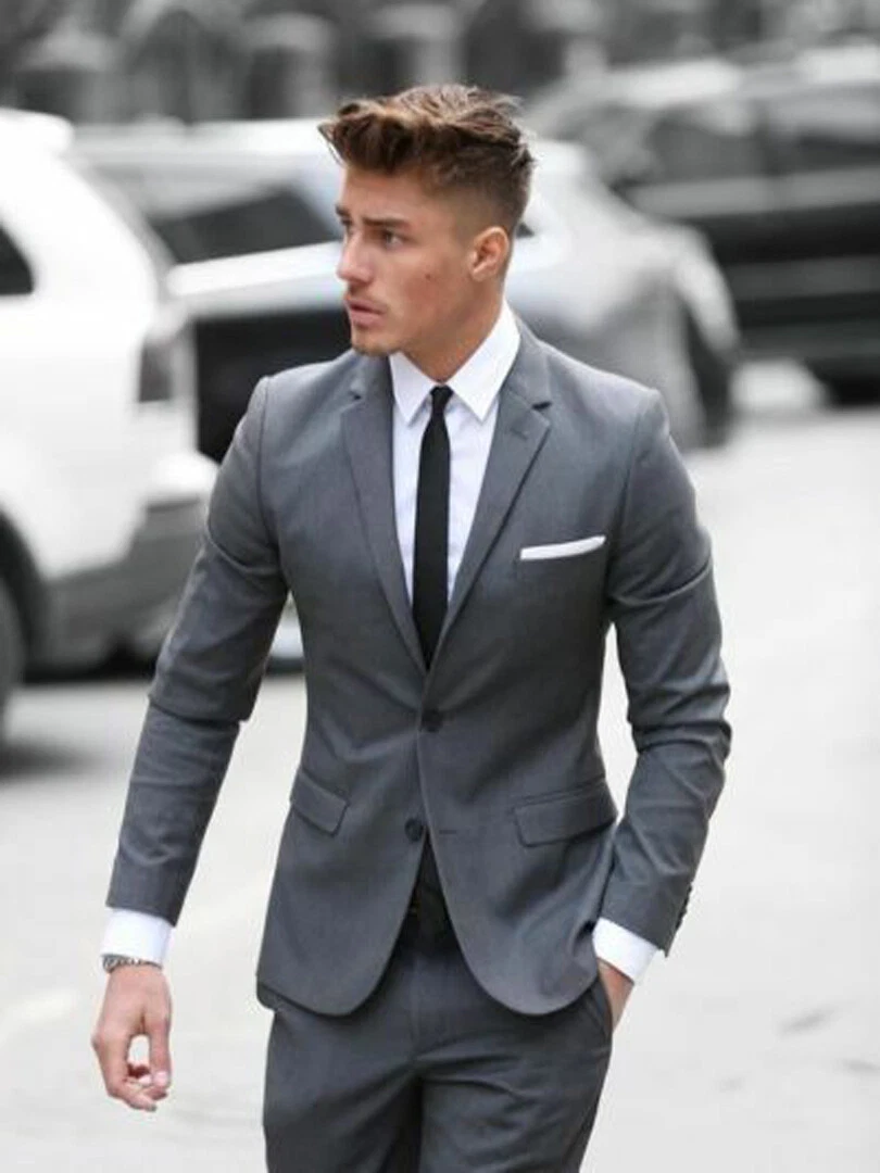 Grey Prom Suits & Prom Tuxedos