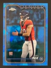 2024 Topps Chrome Sapphire Edition - Rookies Bo Nix #206 (RC)